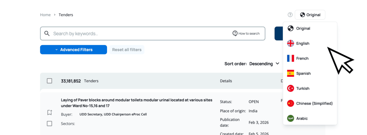 Standardized & Translated Data